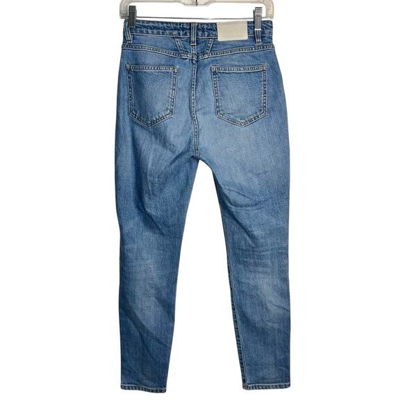 Closed Baker High Jeans Size 25 Made in Italy Candiani Denim High Rise Skinny - Picture 3 of 9